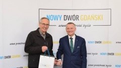 Członek Związku Miast Partnerskich w Hennef odwiedził Nowy Dwór Gdański