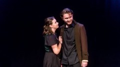 Uczeń II LO w Malborku na scenie Teatru Muzycznego w Gdyni