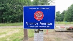 Przyjechali zobaczyć granicę polsko-rosyjską. Rodzinna wycieczka zakończona upomnieniem.