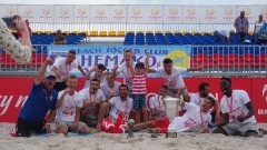 Hemako Sztutowo Mistrzem Polski w Beach Soccer 2019.