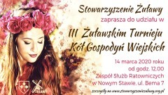 Żuławski Turniej Kół Gospodyń Wiejskich w Nowym Stawie - zaprasza Stowarzyszenie Żuławy.