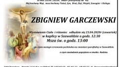 Zmarł Zbigniew Garczewski. Żył 42 lata.