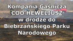 Kompania Gaśnicza z województwa pomorskiego wyruszyła na ratunek do Biebrzańskiego Parku Narodowego.