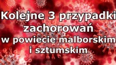 Z ostatniej chwili. Kolejne osoby z pozytywnym wynikiem w powiecie malborskim i sztumskim.