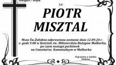 Zmarł Piotr Misztal. Żył 46 lat.