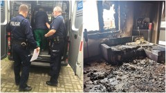 Areszt za rozbój dla 35-latki i pożar na Rakowcu  – weekendowy raport malborskich służb mundurowych.