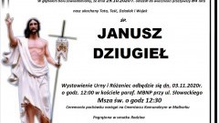 Zmarł Janusz Dziugieł. Żył 84 lata.