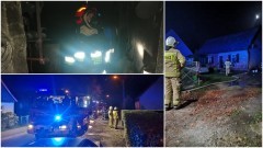 Pożar piwnicy w Pogorzałej Wsi – weekendowy raport malborskich służb mundurowych.