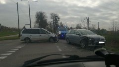 Malbork. Jedna osoba trafiła do szpitala po zderzeniu dwóch osobówek.