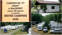 Malborski camping wśród laureatów konkursu „Mister Camping 2020”.