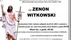 Zmarł Zenon Witkowski. Żył 77 lat.