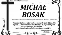 Zmarł Michał Bosak. Żył 82 lata.