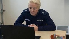 Malbork. Wirtualne zajęcia profilaktyczne policjantów z uczniami.