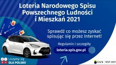 Gmina Malbork. Weź udział w loterii Narodowego Spisu Powszechnego 2021 i zgarniaj nagrody.