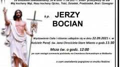 Zmarł Jerzy Bocian. Żył 89 lat.