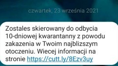 Sanepid ostrzega – uważajmy na fałszywe SMS-y.