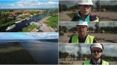 Prace przy drugiej części budowy drogi wodnej łączącej Zalew Wiślany z Zatoką Gdańską nabierają tempa [wideo, zdjęcia]