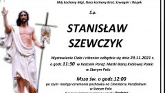 Zmarł Stanisław Szewczyk. Żył 76 lat.