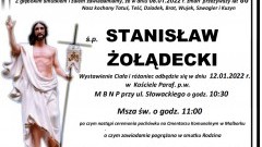 Zmarł Stanisław Żołądecki. Żył 86 lat.