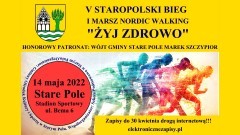 Stare Pole. Ruszyły zapisy na Staropolski Bieg i Marsz Nordic Walking.