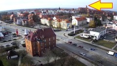 Malbork. Interwencja strażaków na zamku.