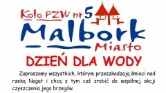 Malbork. Wędkarze zapraszają do wspólnej akcji sprzątania brzegów rzeki Nogat.