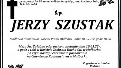 Zmarł Jerzy Szustak. Żył 80 lat.