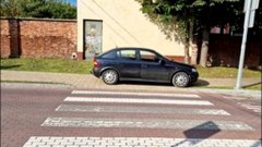 Mistrz (nie tylko) parkowania na Słowackiego w Malborku.