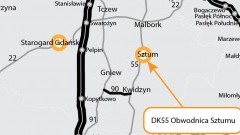 Sztum. Wszczęto postępowanie w sprawie wydania decyzji środowiskowej dla budowy obwodnicy.