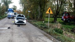 Gmina Nowy Dwór Gdański. Potrącony rowerzysta w Starocinie zmarł w szpitalu.