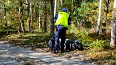 Powiat sztumski. Motorowerzysta potrącony przez osobówkę.