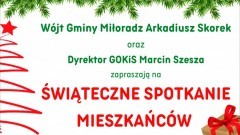 Gmina Miłoradz. Zmiana godziny Świątecznego Spotkania Mieszkańców.&#8230;