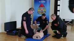 MALBORK: SZKOLENIE PRZYPOMINAJĄCE ZASADY UDZIELANIA PIERWSZEJ POMOCY DLA STRAŻY MIEJSKIEJ  - 27.04.2015