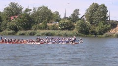 MALBORK: WYŚCIGI SMOCZYCH ŁODZI NA NOGACIE - 06.06.2015 