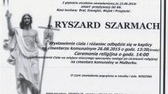 ZMARŁ RYSZARD SZARMACH. ŻYŁ 66 LAT 