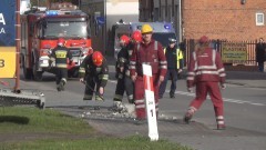 Tir przewrócił przydrożną lampę na Armii Krajowej w Malborku. Weekendowy raport służb mundurowych – 26.10.2015