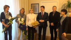 Ponad 500 długości basenu dziennie przepływa Alicja Krauze Mistrzyni Polski w dwuboju. Malbork - 11.12.2015