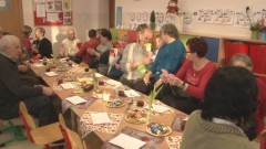 Dzień Babci i Dziadka w Tęczowym Przedszkolu w Dzierzgoniu - 21.01.2015