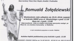 Zmarł Romuald Żołędziewski. Żył 86 lat.