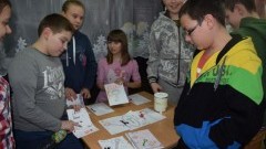 Lubieszewo.Finał projektu „MALI uczniowie idą do szkoły” -  akcji charytatywnej UNICEF - 28.01.2016