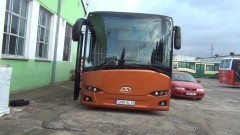  Nowoczesny autobus międzymiastowy Solaris Interurbino Miejskiego Zakładu Komunikacji w Malborku - 02.02.2016