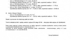 Malborska Spółdzielnia Mieszkaniowa z siedzibą w Malborku przy ul. Orzeszkowej nr 1 ogłasza pisemne przetargi nieograniczone na najem lokali użytkowych - 29.02.2016