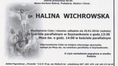 Zmarła Halina Wichrowska. Żyła 85 lat.