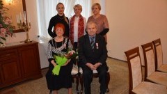 Nowy Dwór Gd. Państwo Pniewscy otrzymali medale za długoletnie pożycie małżeńskie - 22.02.2016