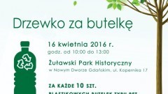 Akcja Drzewo za butelkę. Żuławski Park Historyczny - 16.04.2016