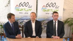 Sztum doczeka się remontu DK 55. Konferencja prasowa władz miasta z przedstawicielami GDDKiA – 27.04.2016