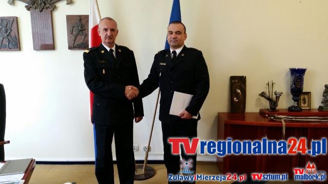 Tomasz Komoszyński z KP PSP Nowy Dwór Gdański nowym zastępcą Komendanta&#8230;