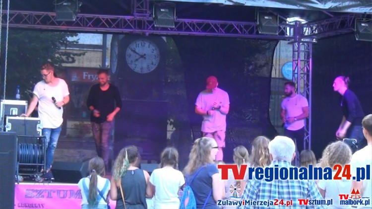 Beatboxowy koncert a cappella grupy Goose Bumps na pl. Wolności w Sztumie&#8230;