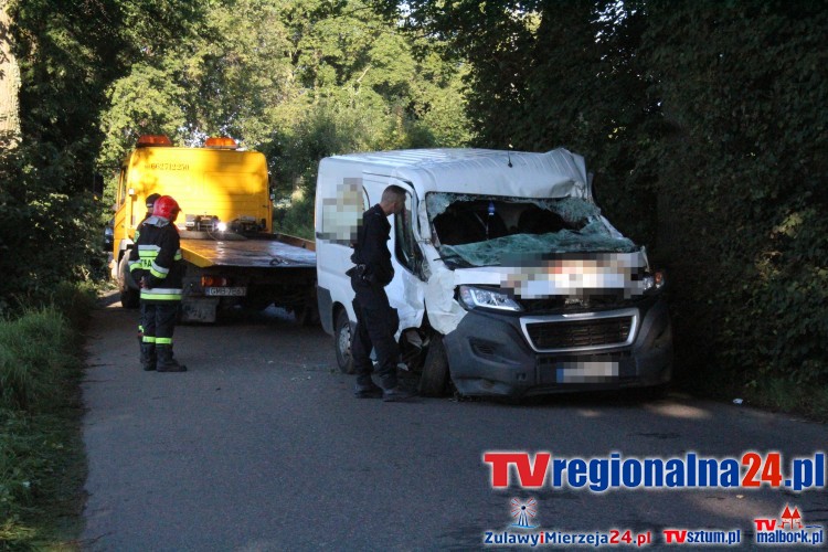 19-latek sprawcą wypadku na trasie Zalewo – Przezmark – 02.08.2016