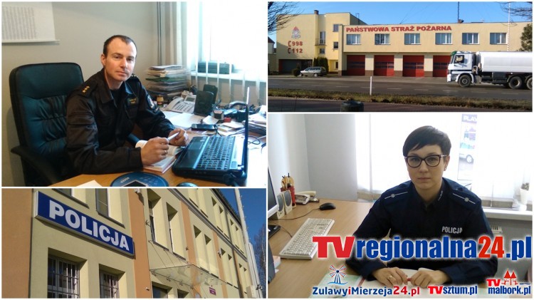 Silny wiatr powalił drzewo. Płonąca sadza w kominach. Weekendowy raport&#8230;